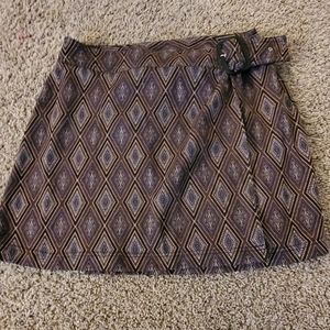 Express short wrap around skirt